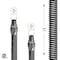Flextron Gas Line Hose 3/8'' O.D. x 24'' Length with 1/2" MIP Fittings, Stainless Steel Flexible Connector FTGC-SS14-24A - alternate 5